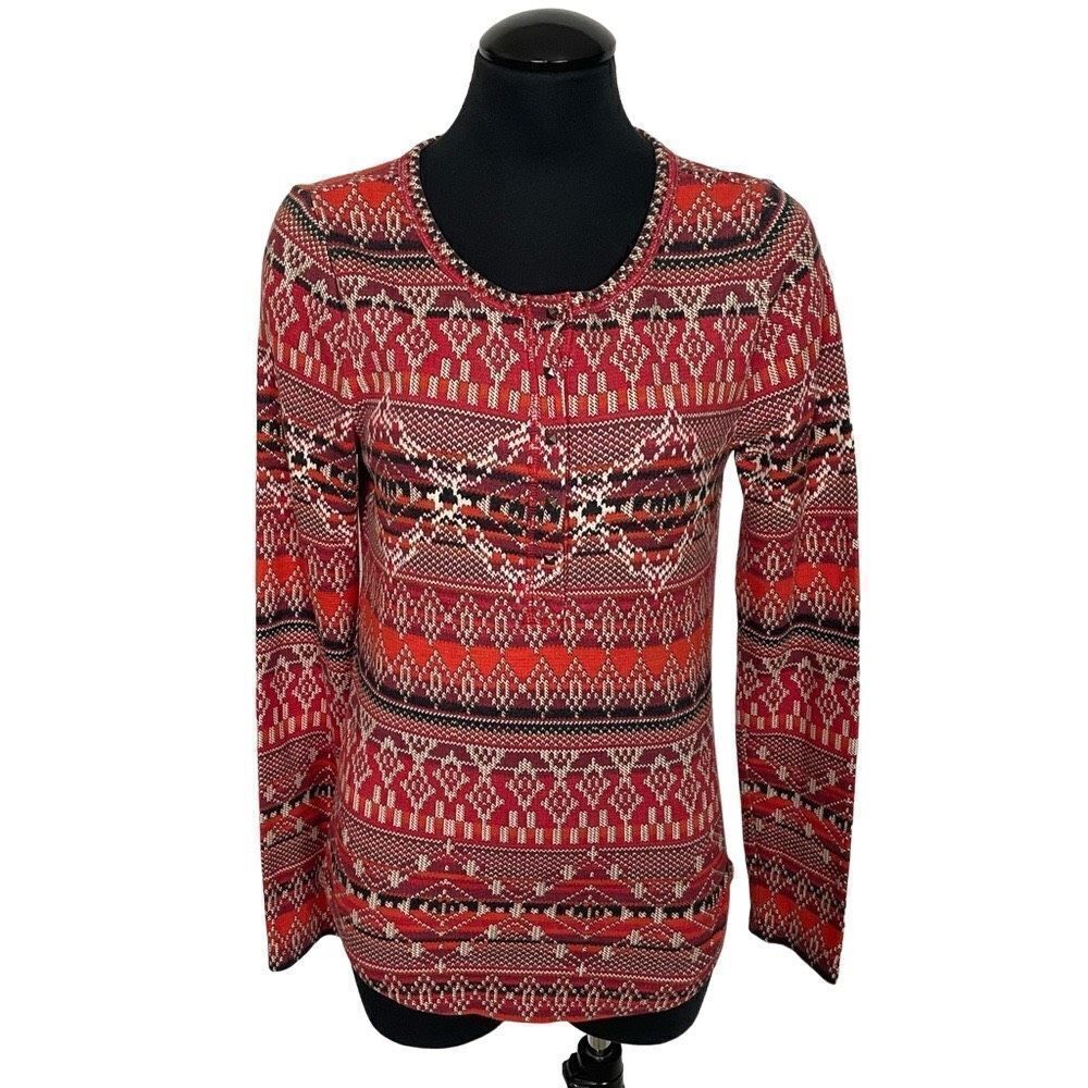 Lucky Brand Waffle Knit Shirt - Women’s M